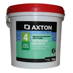 Rattrapage eaux vertes piscine AXTON, granulé 5 kg Voir les détails du produit