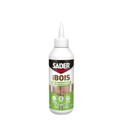 Colle d'assemblage polyurethane bois exterieur d4 sader biberon 250g