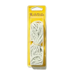 Tresse de plomb pour ourlet Rido blanc, 35 g / mètre, 5 m