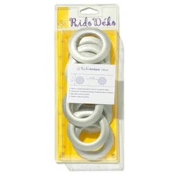 Lot De 8 Oeillets Nylon, Argent