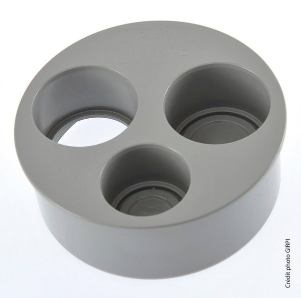 Tampon De Réduction Mâle / Femelle Pvc Diam.100 Mm Girpi