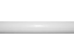 Tringle à rideau, INSPIRE, L.150 cm x diam. 35 mm blanc satiné