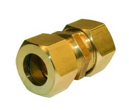 Manchon Biconique Laiton D.10 Pour Tube En Cuivre