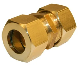 Manchon Biconique Laiton D.18 Pour Tube En Cuivre
