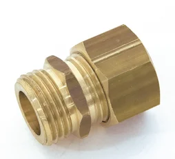 Manchon Biconique Laiton M 20 X 27 Pour Tube En Cuivre