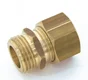 Manchon Biconique Laiton M 20 X 27 Pour Tube En Cuivre