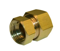Manchon Biconique Laiton F 12 X 17 Pour Tube En Cuivre