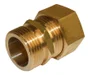 Manchon Rapide Laiton M 12 X 17 Pour Tube En Cuivre