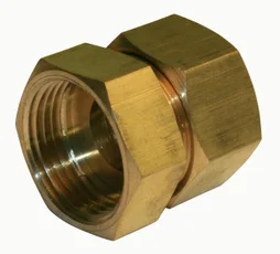 Manchon Rapide Laiton F 12 X 17 Pour Tube En Cuivre