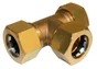 Raccord Té Égal Rapide Laiton D.16 Pour Tube En Cuivre