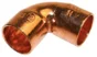 Raccord Coudé 90° À Souder Cuivre D.28 Pour Tube En Cuivre