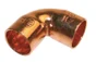 Sac de 10 coudes 90° petit rayon double femme cuivre à souder pour tube cuivre diam. 14 mm