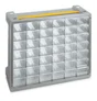 Casier À Vis Plastique 42 Tiroirs, H. 32.5 X L. 40.5 X P. 15 Cm