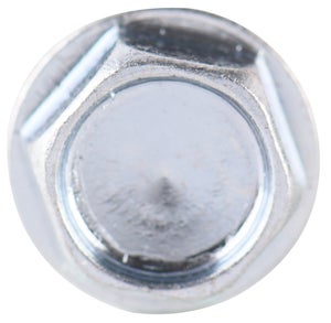 Lot de 20 vis tole tête héxagonale en acier zingué, STANDERS, diam. 4.8 x L.16 mm