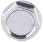 Lot de 10 vis tole tête héxagonale en acier zingué, STANDERS, diam. 6.3 x L.25 mm