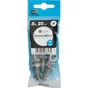 Lot De 6 Boulons Tête 6 Pans Inox, L.20.0 X Diam.8 Mm Standers