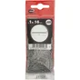 Lot de 800 clous pour le bois enacier tête homme, STANDERS, diam.1 x L.16 mm