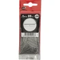 Lot de 200 clous tapissier en acier tête homme, STANDERS, diam.1.4 x L.25 mm