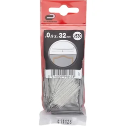 Clous Moulure Acier, Standers Tête Ronde, Diam.0.9 X L.32 Mm
