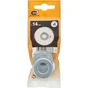 Lot De 6 Rondelles Acier Zingué, Diam.14 Mm Standers