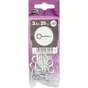 Lot De 12 Pitons À Visser Acier Zingué, Diam.3.5 X L.20 Mm, Standers