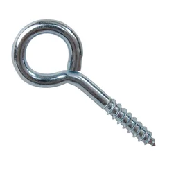 Lot De 6 Pitons À Visser Acier Zingué, Diam.4 X L.30 Mm, Standers