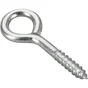 Lot De 6 Pitons À Visser Acier Zingué, Diam.4 X L.30 Mm, Standers