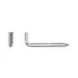 Lot De 4 Gonds À Visser Acier Zingué, Diam.6 X L.60 Mm, Standers
