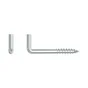 Lot De 2 Gonds À Visser Acier Zingué, Diam.6 X L.70 Mm, Standers