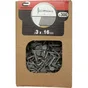 Clous Spécial Toitures Acier, Standers Tête Plate Large, Diam.3 X L.16 Mm