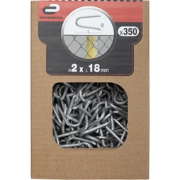 Crampillons Acier, Standers, Diam.2 X L.18 Mm