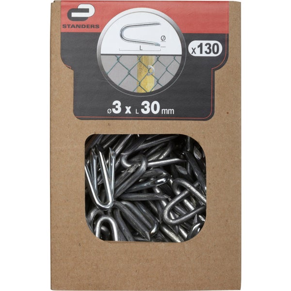 Crampillons Acier, Standers, Diam.3 X L.30 Mm