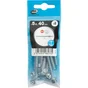 Lot de 8 boulons poêlier en inox, STANDERS, L.40.0 x diam. 5 mm