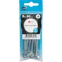 Lot de 6 boulons poêlier en inox, STANDERS, L.60.0 x diam. 5 mm