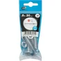 Lot de 4 boulons poêlier en inox, STANDERS, L.30.0 x diam. 8 mm