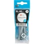 Lot de 4 boulons poêlier en inox, STANDERS, L.40.0 x diam. 8 mm