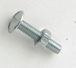 Lot de 4 boulons poêlier en inox, STANDERS, L.50.0 x diam. 8 mm