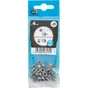 Lot De 25 Ecrous Indesserrable Inox, Diam.4 Mm Standers