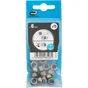 Lot De 15 Ecrous Indesserrable Inox, Diam.6 Mm Standers