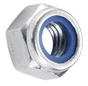 Lot De 4 Ecrous Indesserrable Inox, Diam.10 Mm Standers