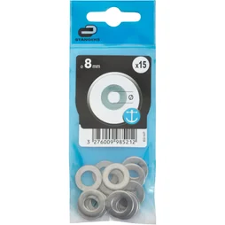 Lot De 15 Rondelles Inox, Diam.8 Mm Standers