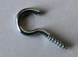 Lot De 4 Crochets À Visser Inox, Diam.4 X L.30 Mm, Standers