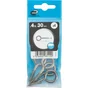 Lot De 4 Pitons À Visser Inox, Diam.4 X L.30 Mm, Standers