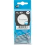 Lot De 6 Gonds À Visser Inox, Diam.4 X L.40 Mm, Standers