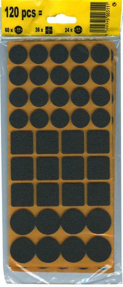 Lot de 120 patins de pied de meuble en polypropylène GPI l.170 x 215 mm