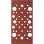 Lot De 10 Patins Abrasifs Norton, 93X185 Mm, Grains 120