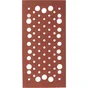 Lot de 10 patins abrasifs NORTON, 115x230 mm, grains 120