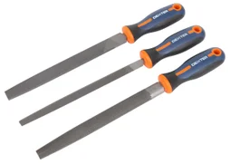 Lot De 3 Limes Assortiment Mi-Douce Dexter, 200 Mm