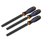 Lot De 3 Limes Assortiment Mi-Douce Dexter, 200 Mm