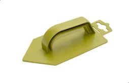 Taloche pointue en plastique manche bois 14 x 8 cm nespoli